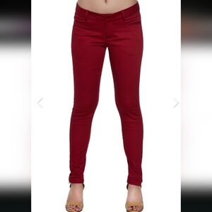 🦋 Time and Tru Women's Red Skinny Pants Size Large